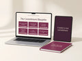 The Attachment Room course on laptop, tablet and phone